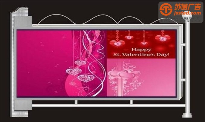 不銹鋼宣傳欄定制加工