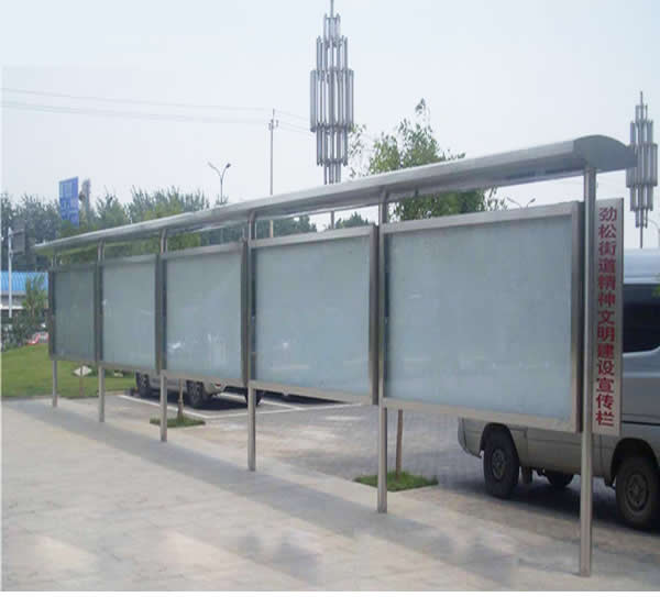 不銹鋼宣傳欄定制加工 不銹鋼宣傳欄定制加工