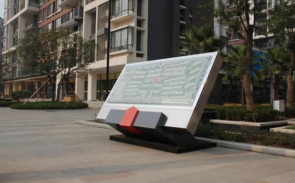 房地產導向標識系統設計與制作 房地產導向標識系統設計與制作